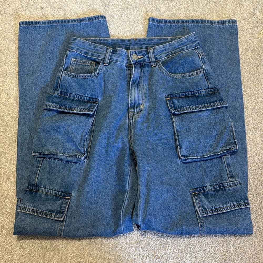 Cargo High Rise Wide Leg 👖
